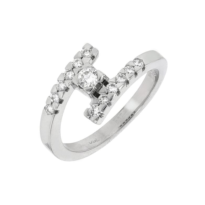 Acheter Bague diamants 0.26 carat or blanc 3.90g Comme neuf - 1150,00 € Bague diamants 0.26 carat or blanc 3.90g Comme neuf - reconditionné disponible sur Gemme Les Bijoux
